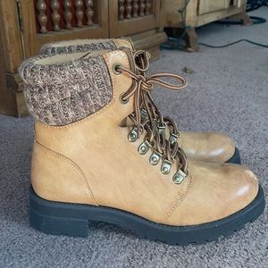 Altar’d State lace up boots.